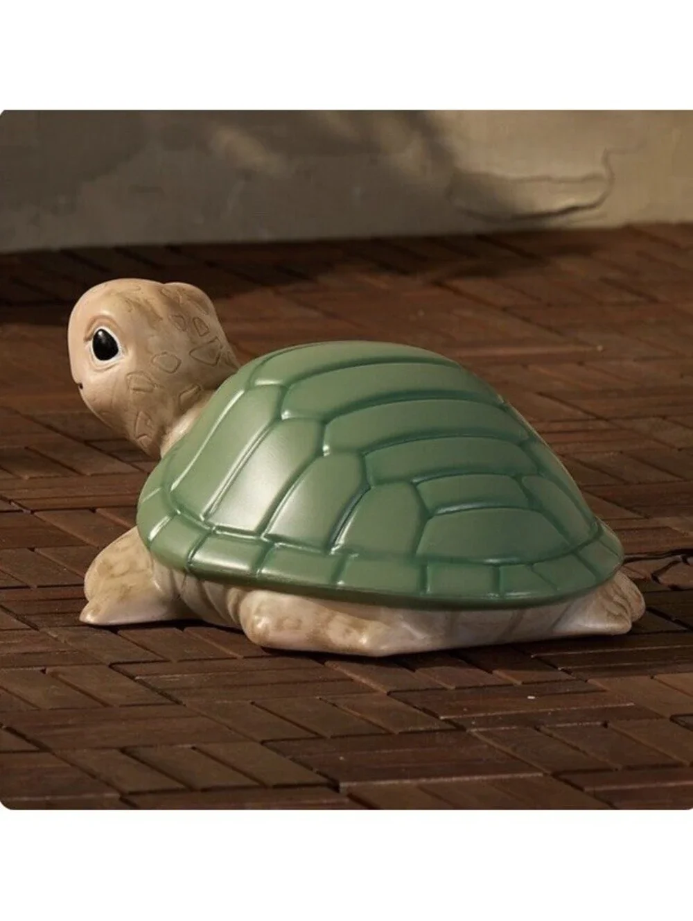 Summer Garden Lighted Turtle Blow Mold Cracker Barrel New In Box
